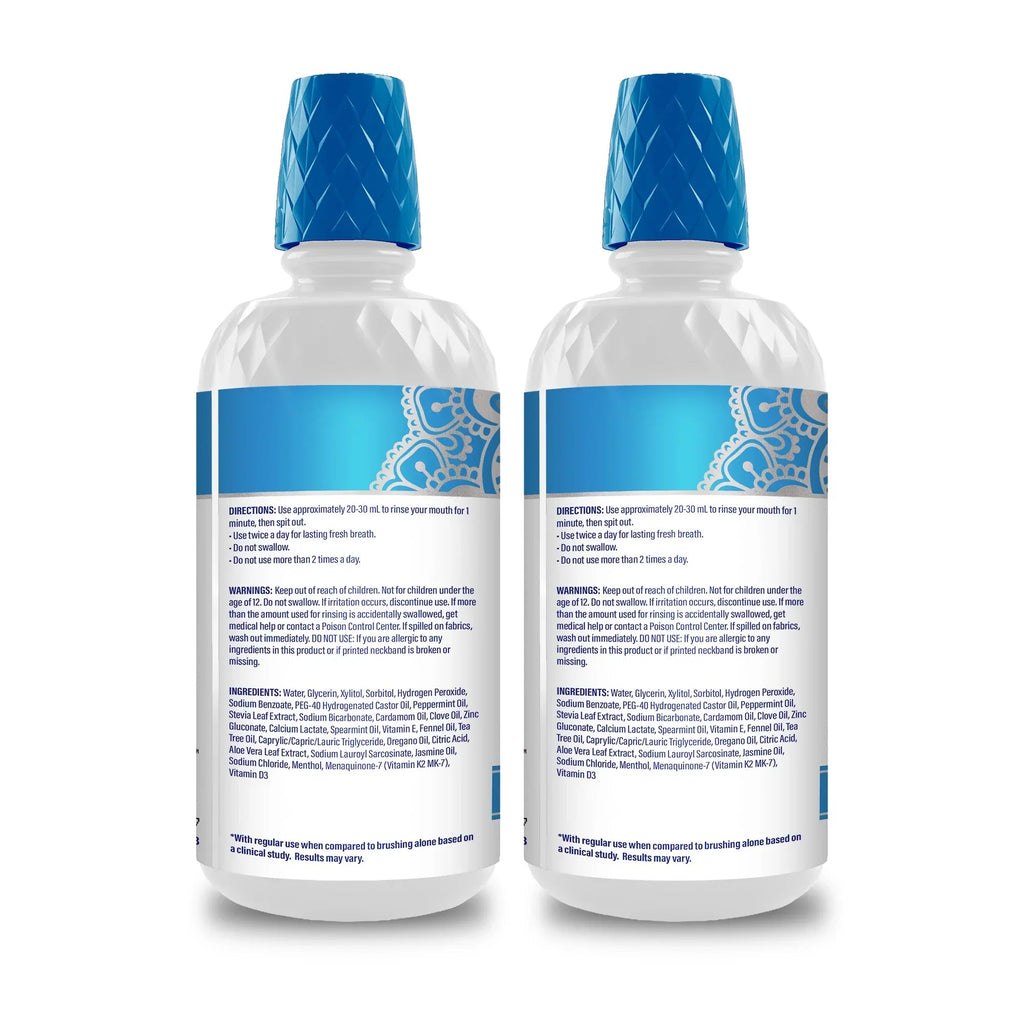 Oxyburst Whitening Oral Rinse. Fresh Mint