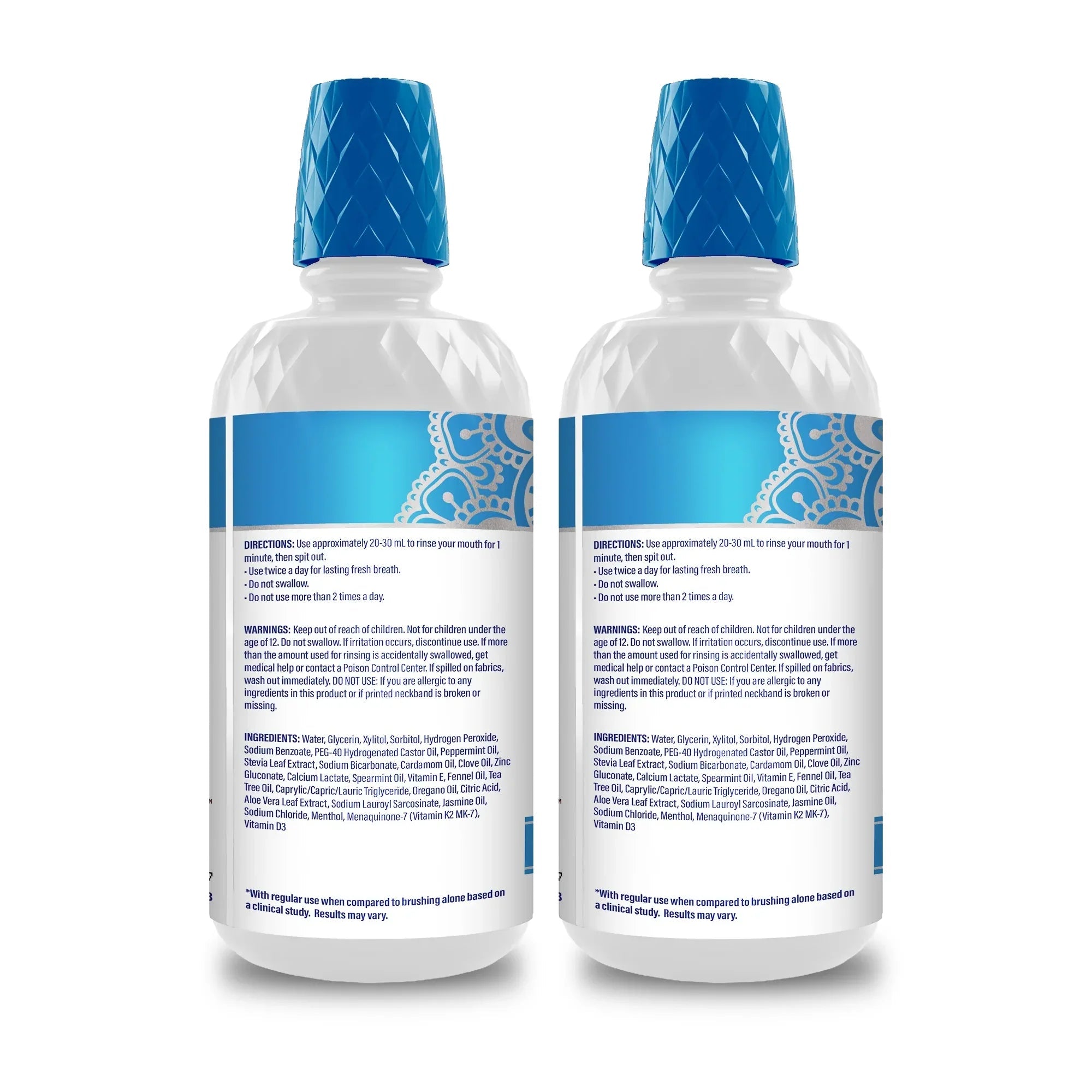 Oxyburst Whitening Oral Rinse. Fresh Mint