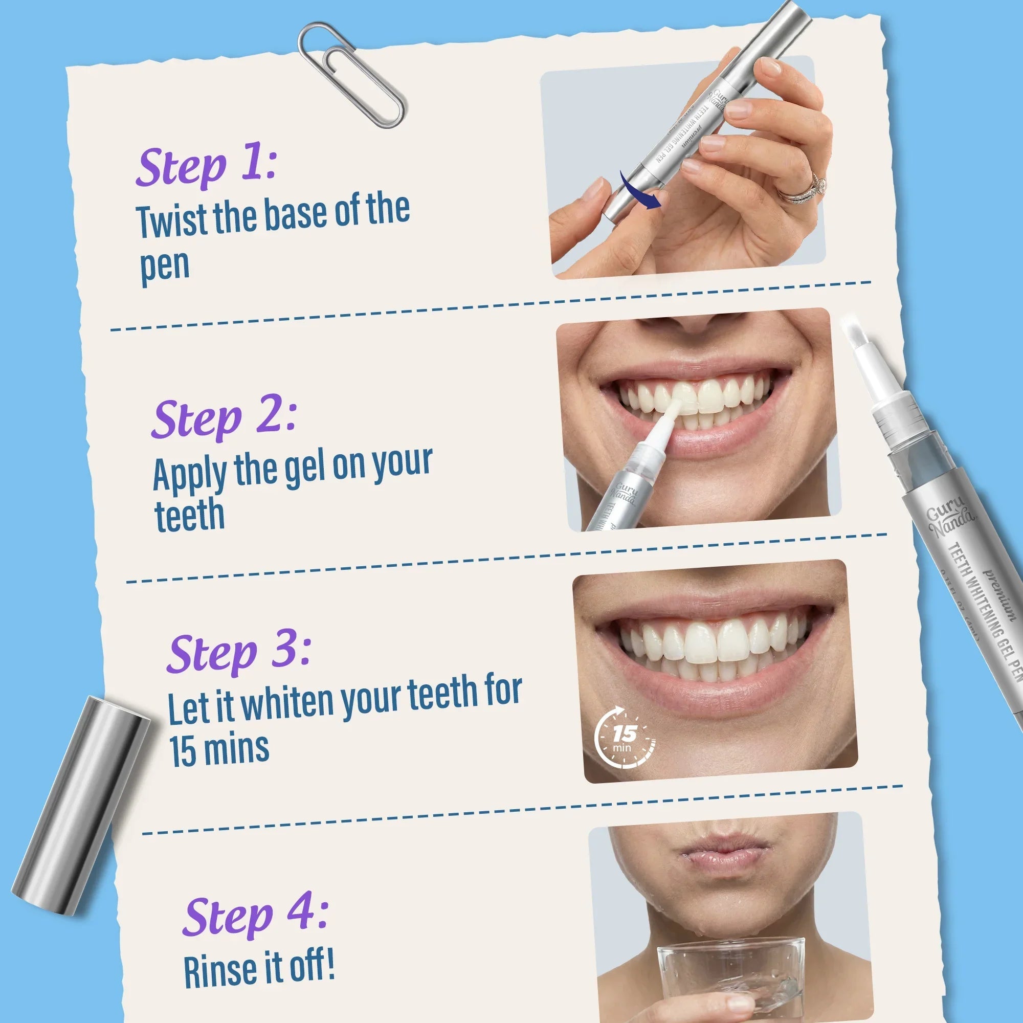 Premium Pearl Whitening Gel Pen ¨C 4mL