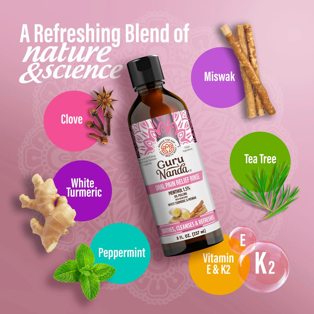 Oral Pain Relief Oil Pulling ¨C 8 fl. oz.
