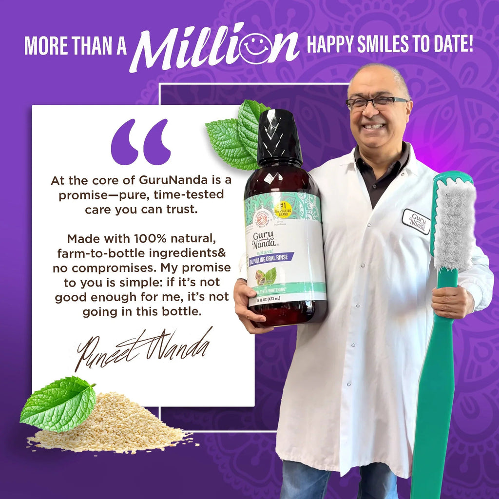 Sesame & Peppermint Oil Pulling ¨C 8 fl. oz.