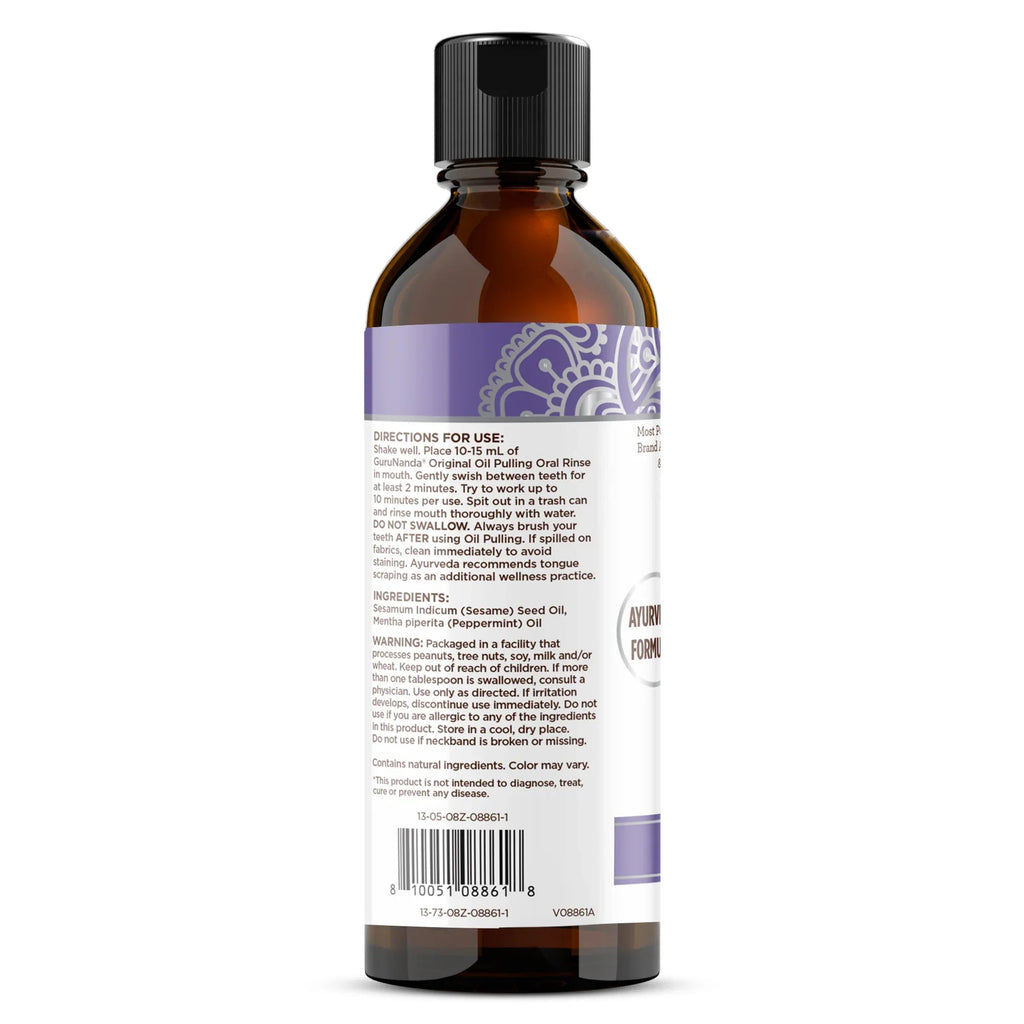 Sesame & Peppermint Oil Pulling ¨C 8 fl. oz.