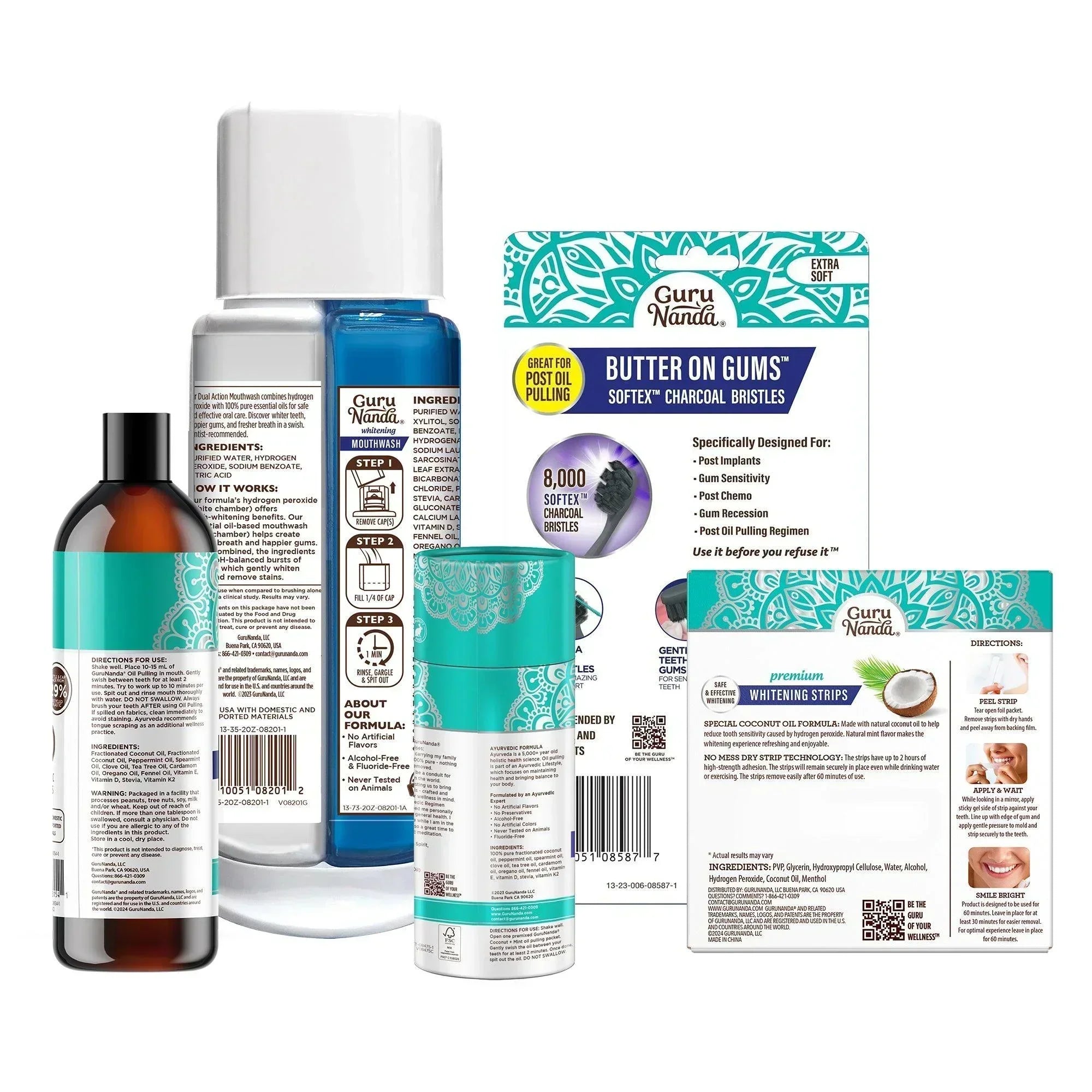 Total Smile Makeover Kit - Charcoal