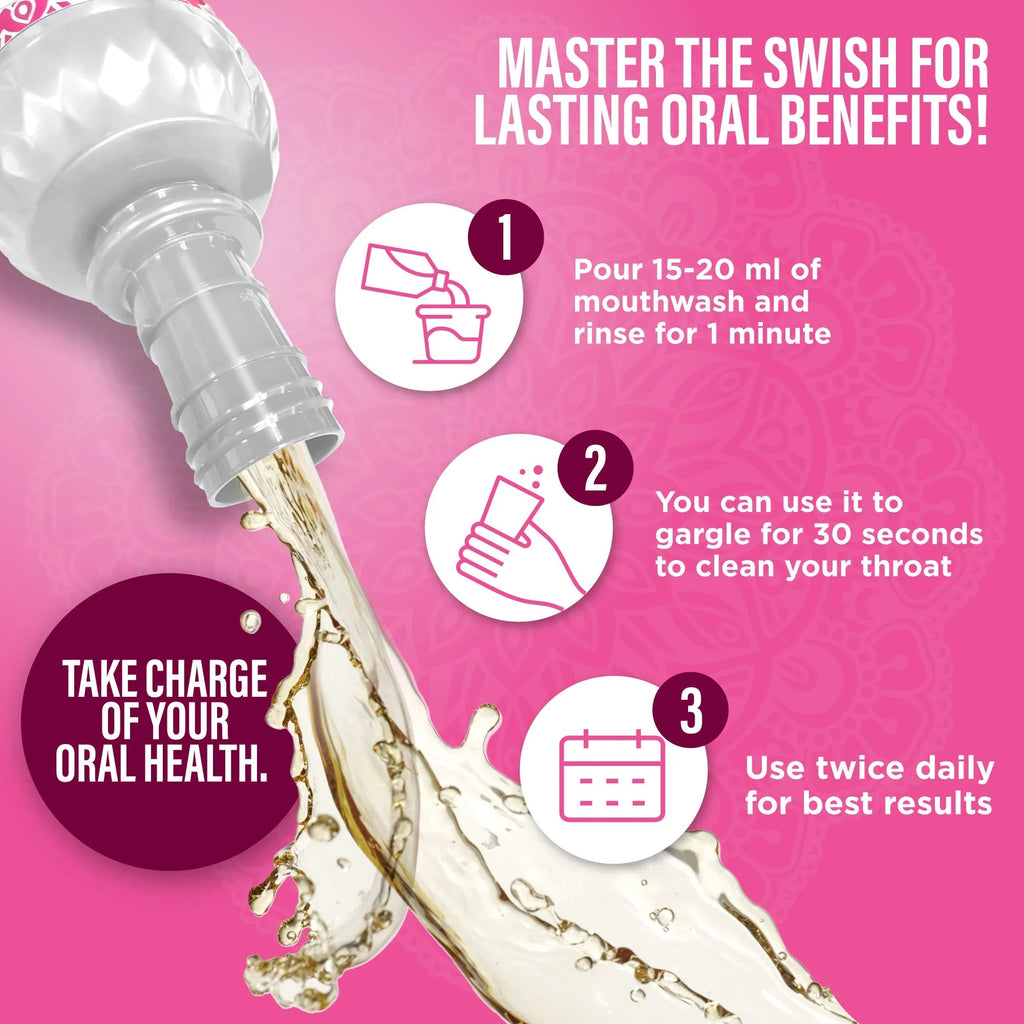 Unflavored & Unsweetened Fresh Breath Oral Rinse ¨C 1L