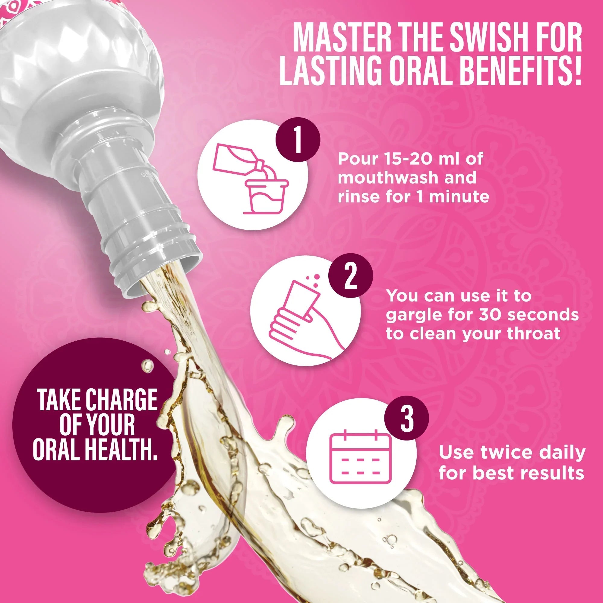 Unflavored & Unsweetened Fresh Breath Oral Rinse ¨C 1L