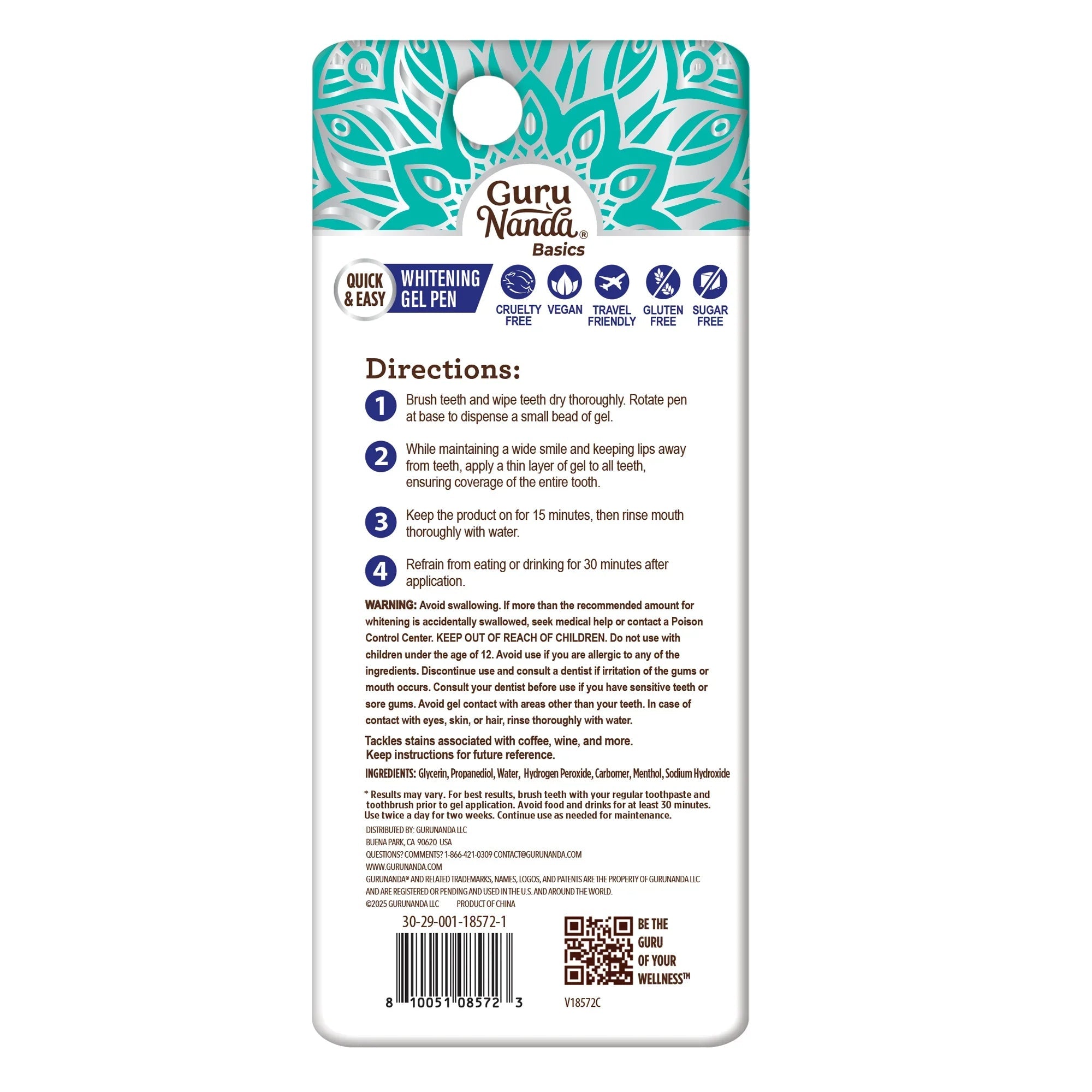 Whitening Gel Pen ¨C 1.8mL