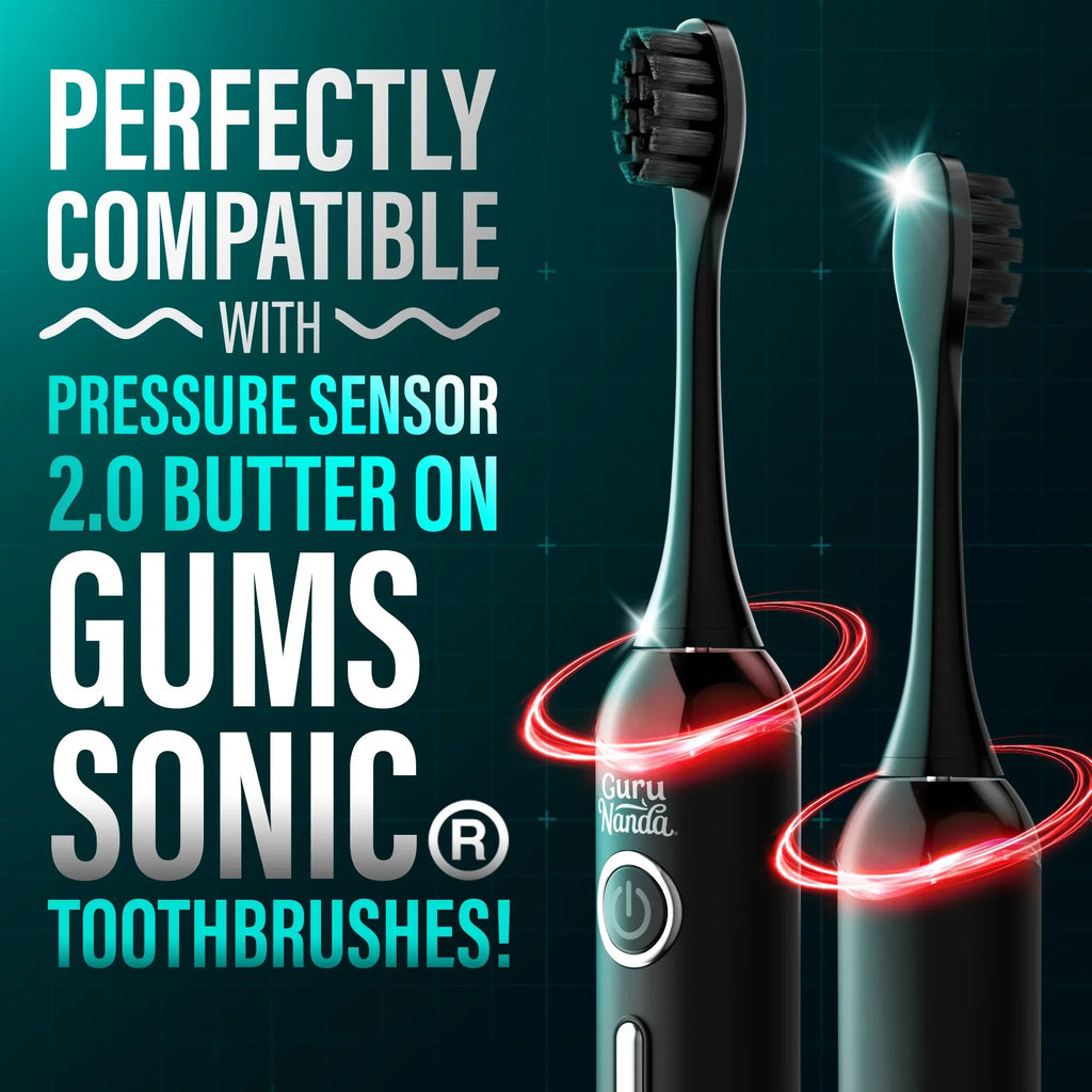 Pressure Sensor 2.0 Replacement Brush Heads ¨C 4 Pack