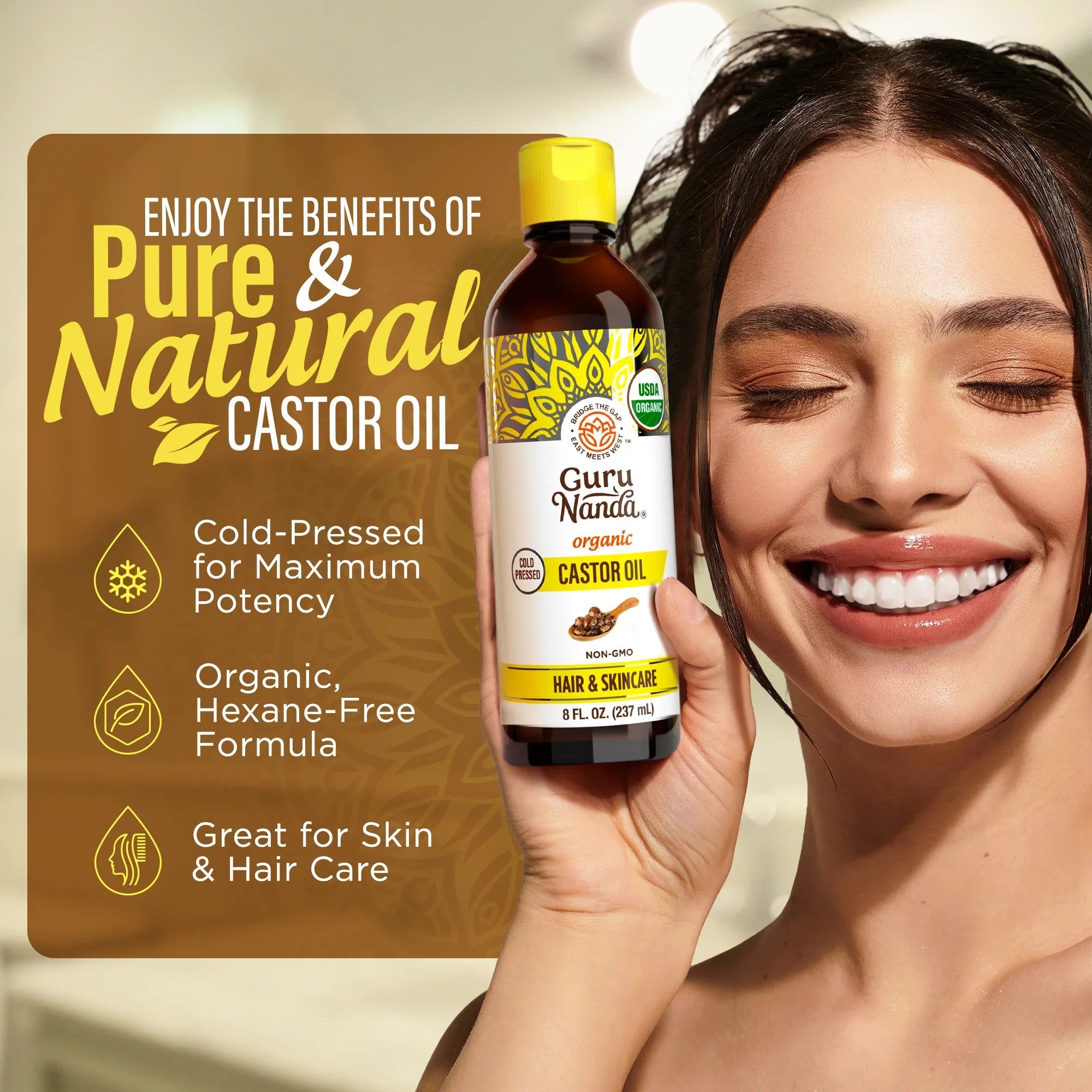 Organic Castor Oil ¨C 8 oz
