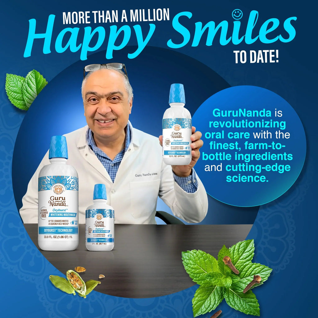 Oxyburst Whitening Oral Rinse. Fresh Mint