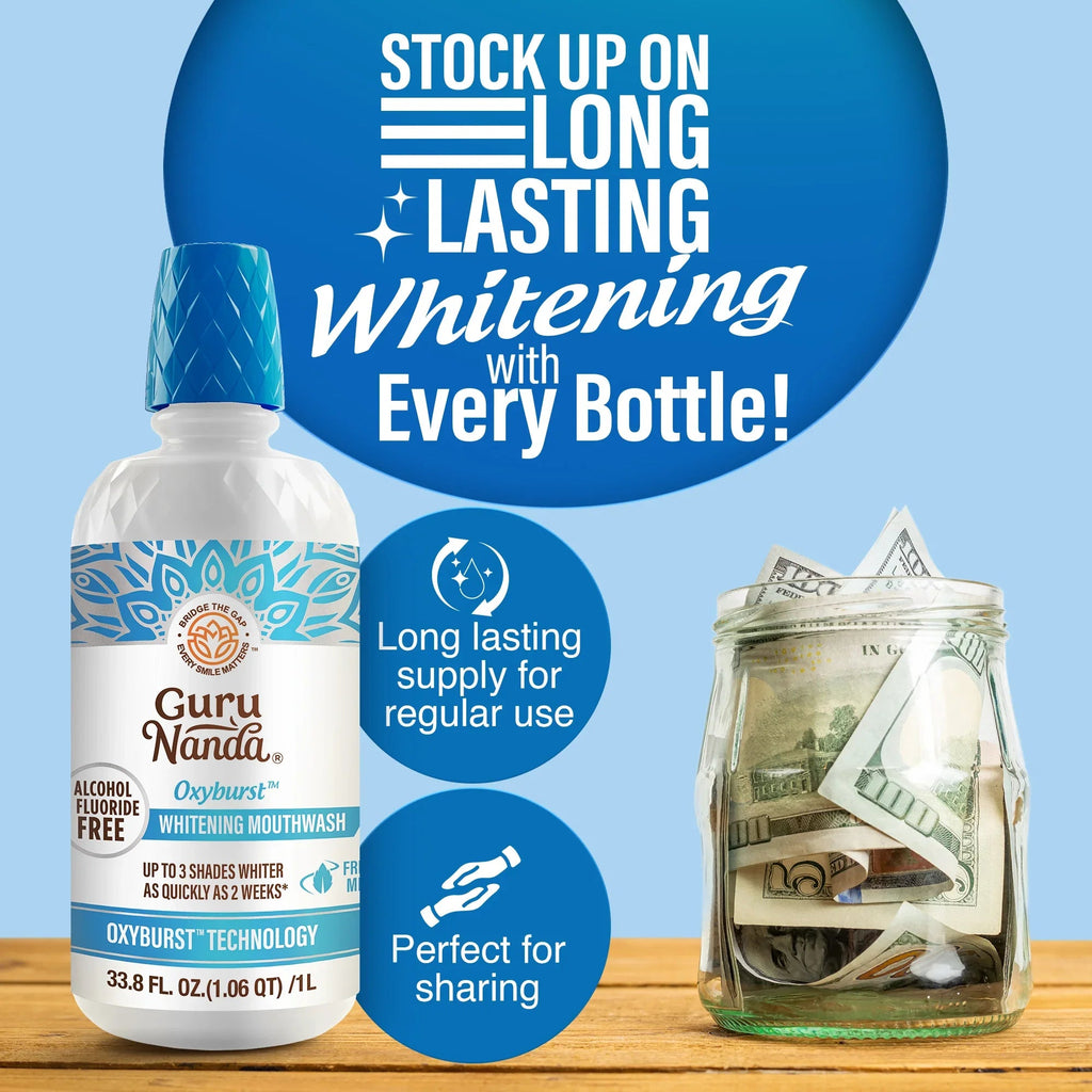 Oxyburst Whitening Oral Rinse. Fresh Mint