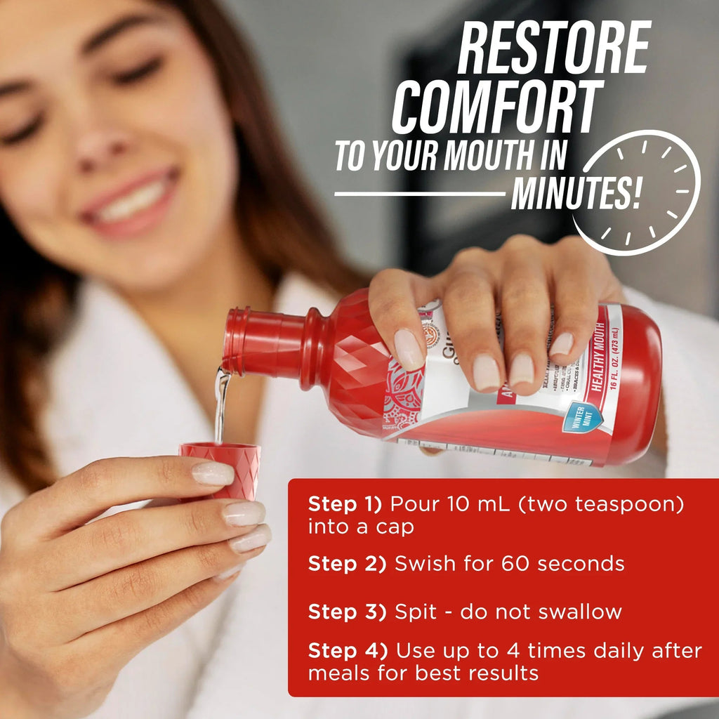 Anti-Sore Oral Rinse. Winter Mint
