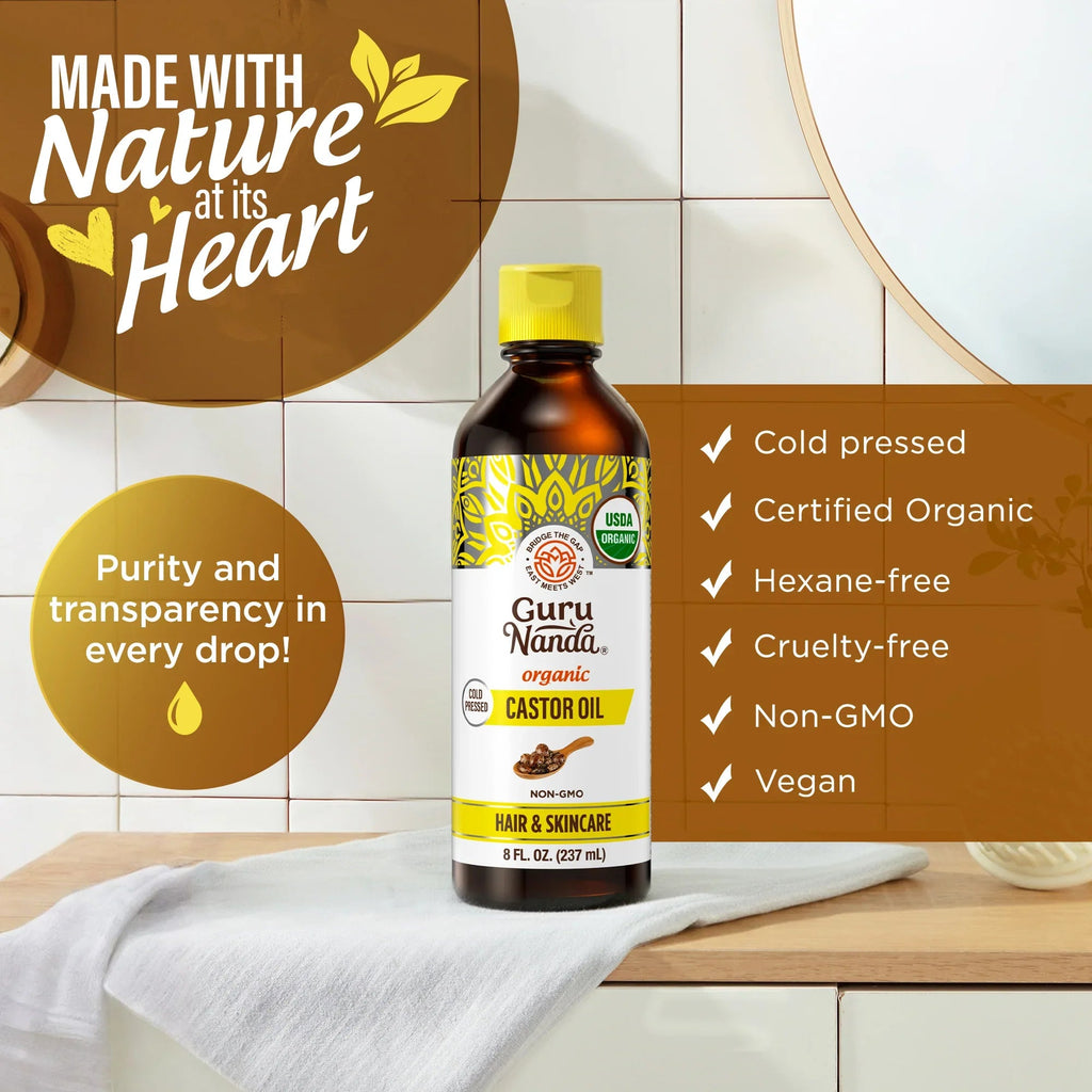 Organic Castor Oil ¨C 8 oz