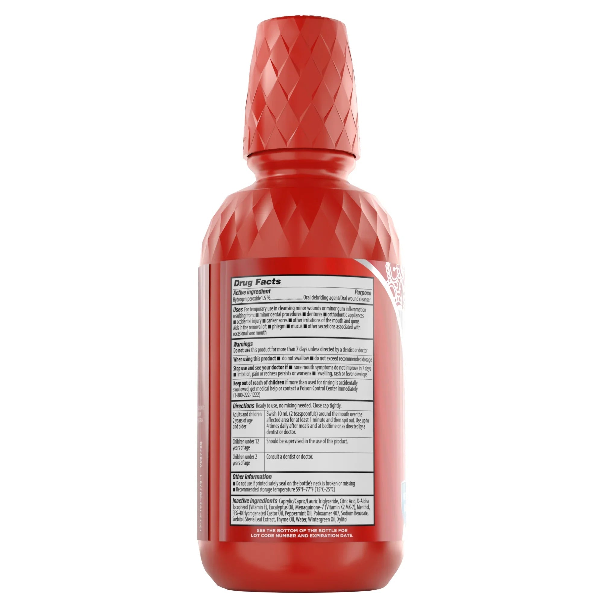 Anti-Sore Oral Rinse. Winter Mint