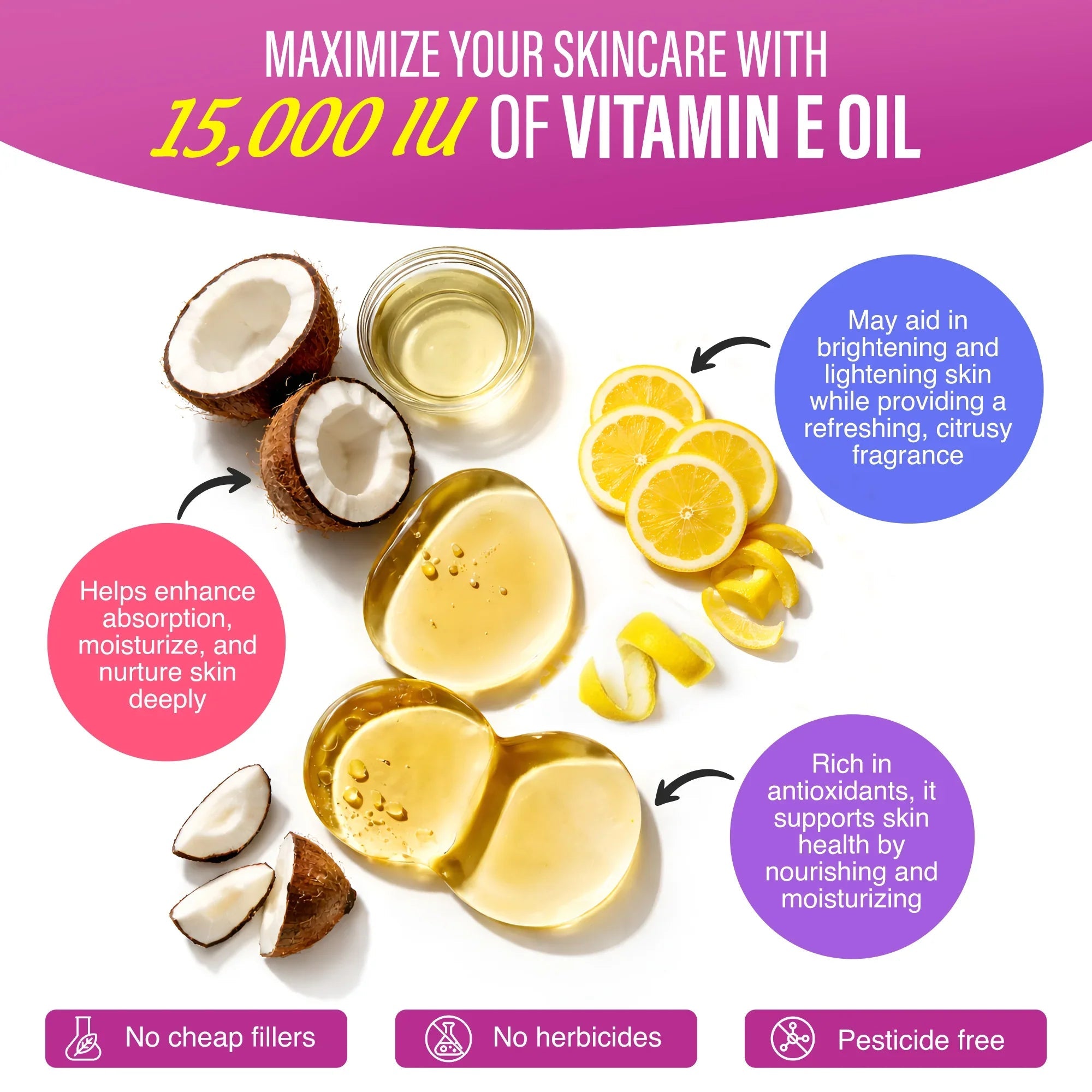 Vitamin E Oil 15.000 IU ¨C 4 oz.