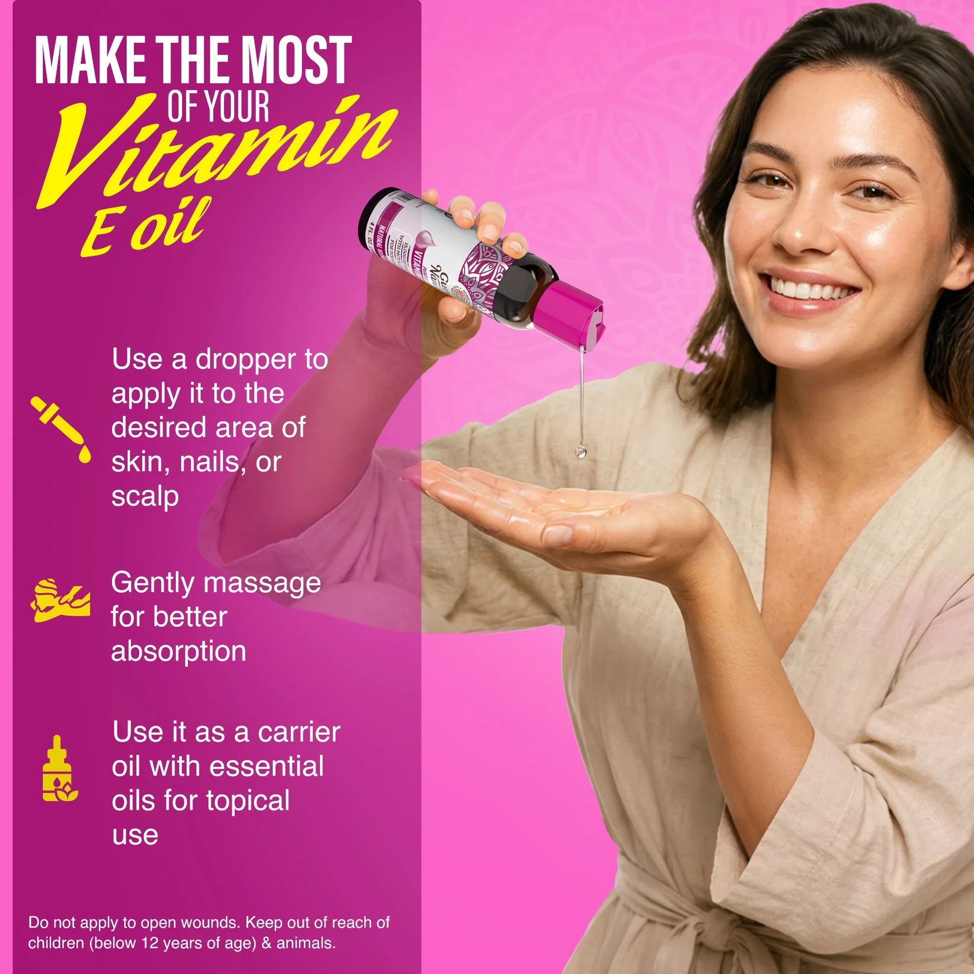 Vitamin E Oil 15.000 IU ¨C 4 oz.