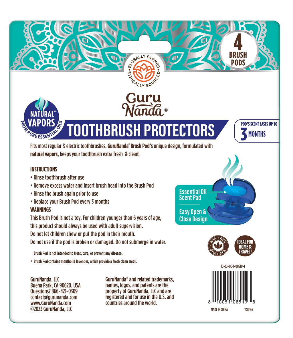 Brush Pod Toothbrush Protector