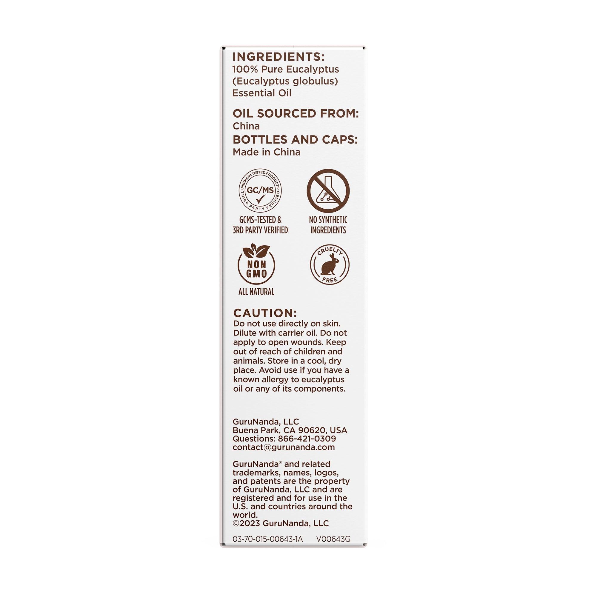 Eucalyptus Essential Oil. 15 ML ¨C 1 Pack