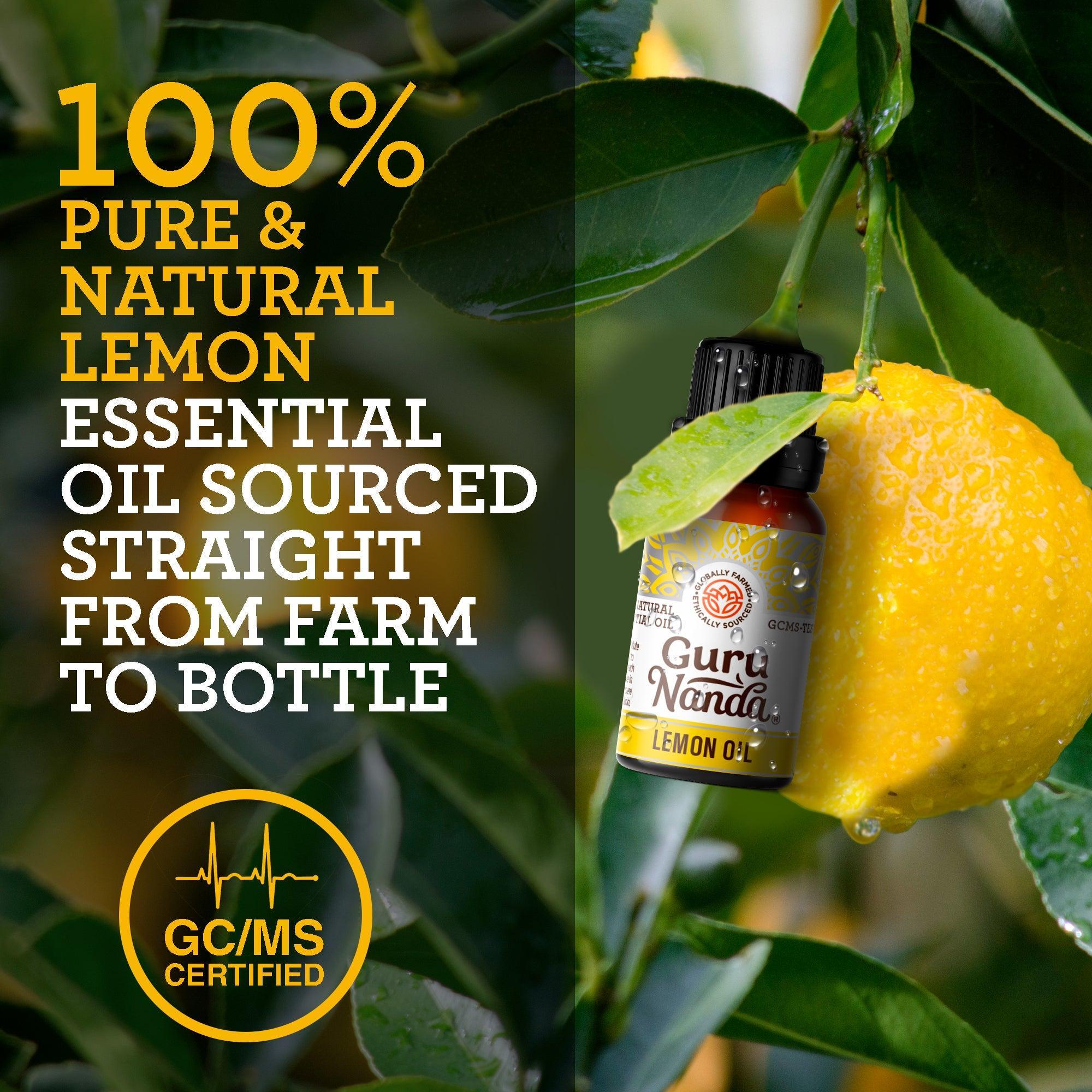 Lemon Essential Oil. 15 mL
