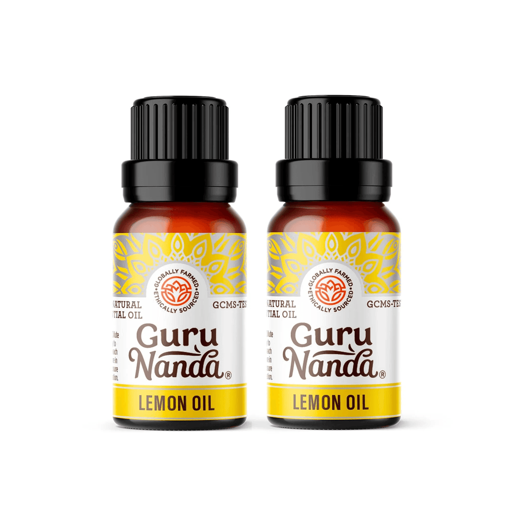 Lemon Essential Oil. 15 ML - 2-Pack
