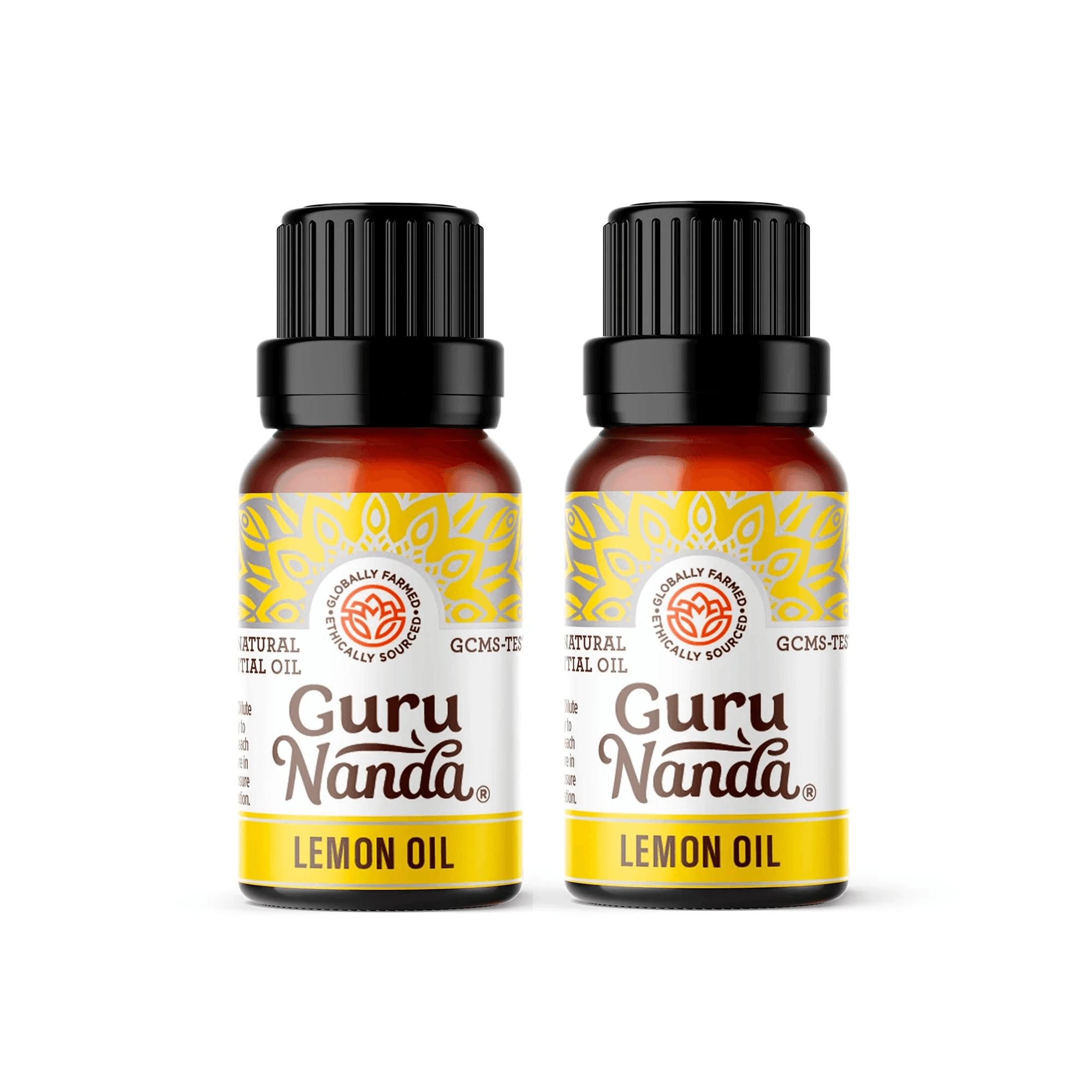 Lemon Essential Oil. 15 ML - 2-Pack