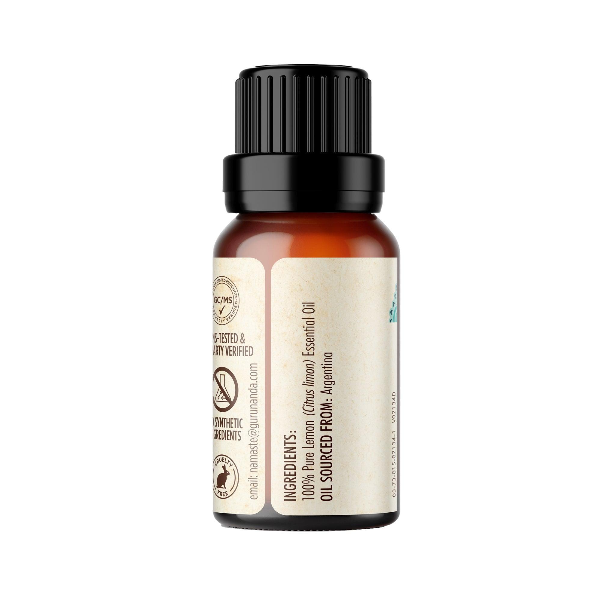 Lemon Essential Oil. 15 ML - 2-Pack