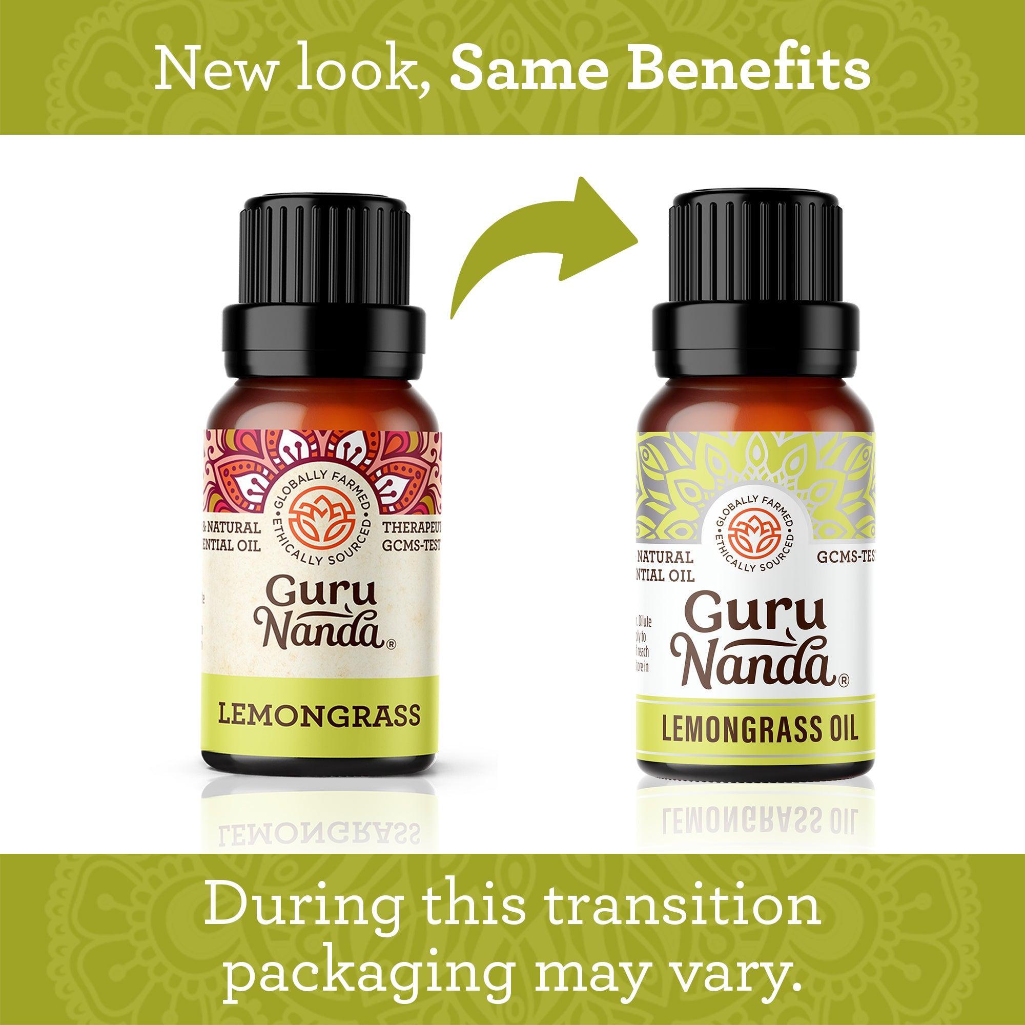 Lemongrass Essential Oil. 15 mL - 1-Pack