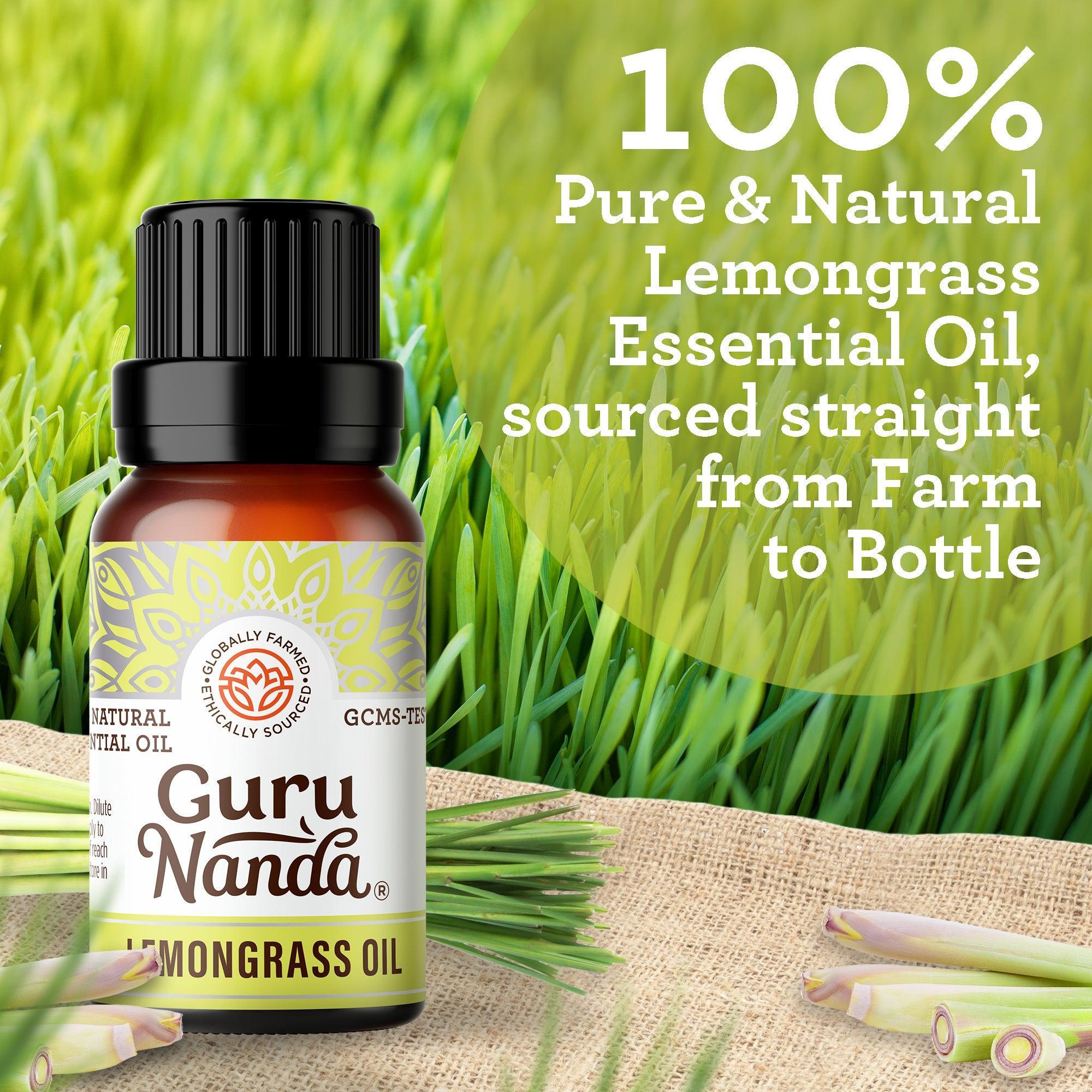 Lemongrass Essential Oil. 15 mL - 1-Pack