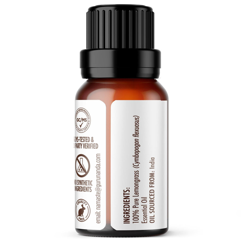 Lemongrass Essential Oil. 15 mL - 1-Pack