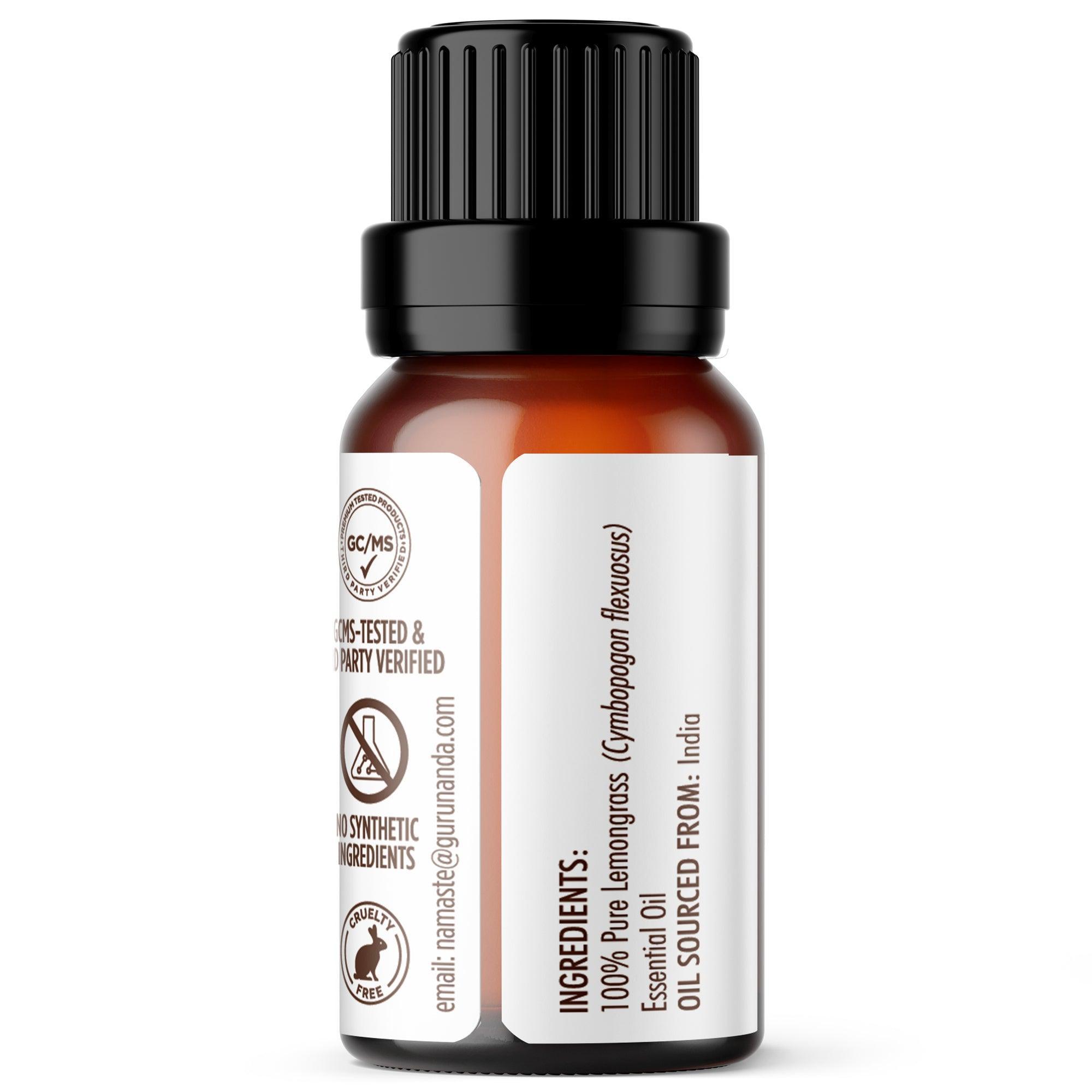 Lemongrass Essential Oil. 15 mL - 1-Pack