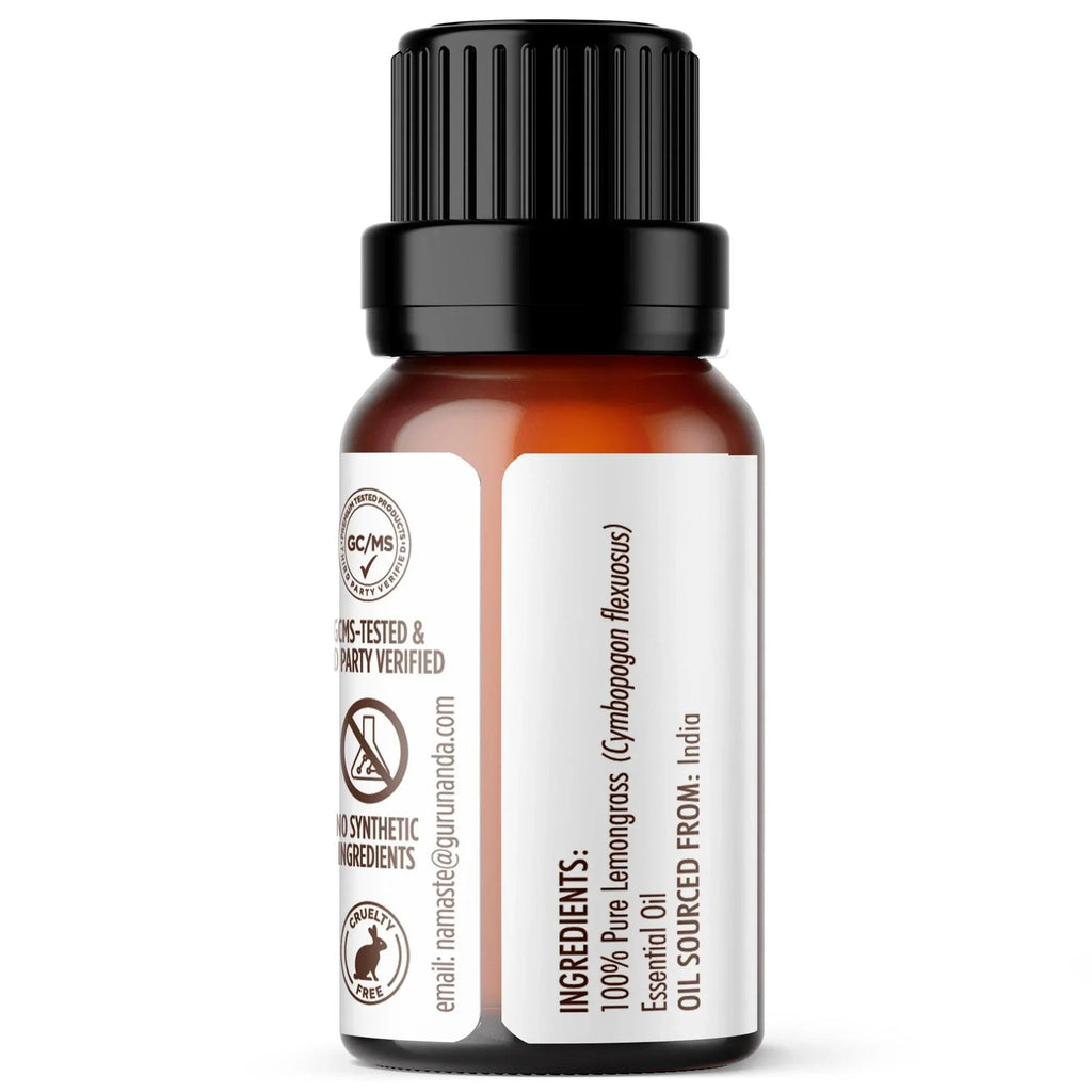 Lemongrass Essential Oil. 15 mL - 2 -Pack