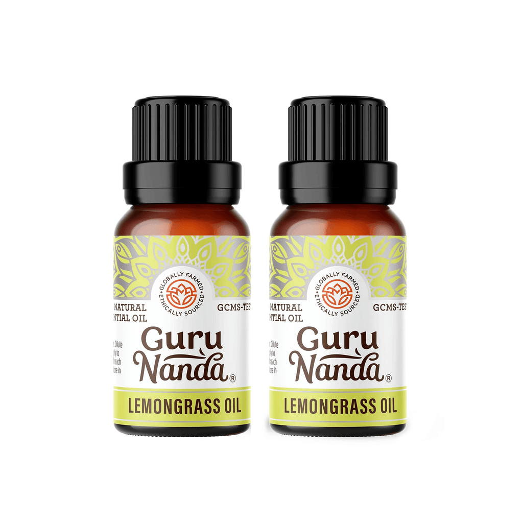 Lemongrass Essential Oil. 15 mL - 2 -Pack
