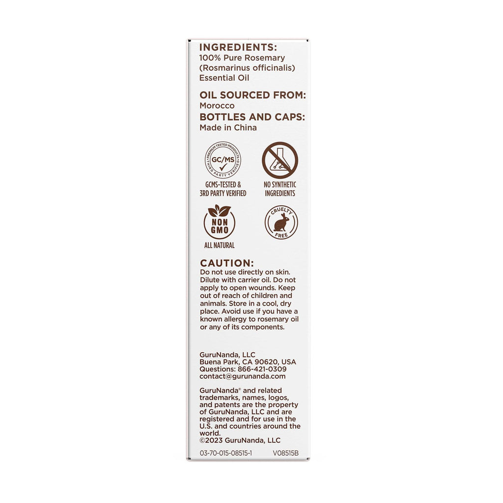 Rosemary Essential Oil. 15 ML - 1-Pack