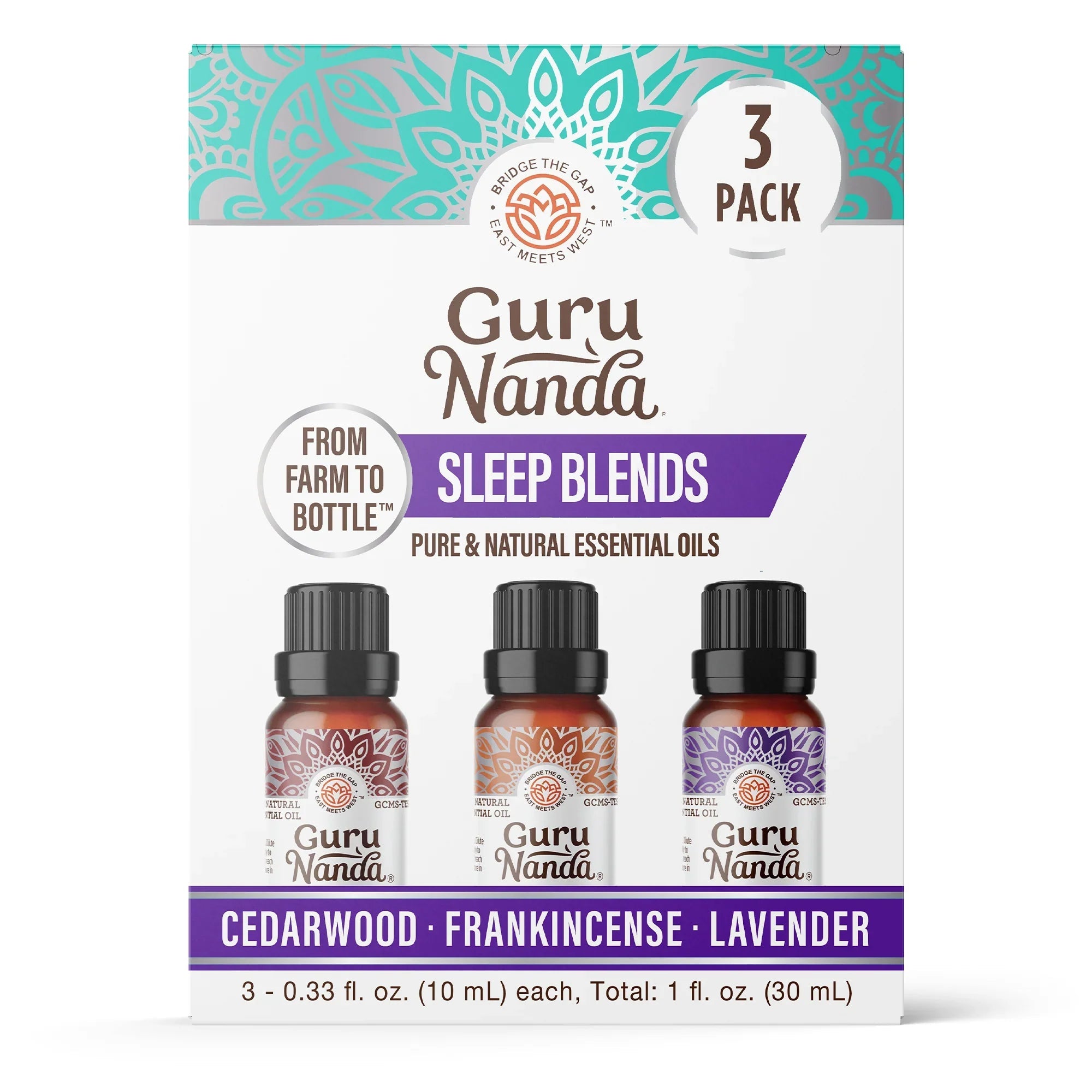 Sleep Essential Oils. 10 mL - 3-Pack