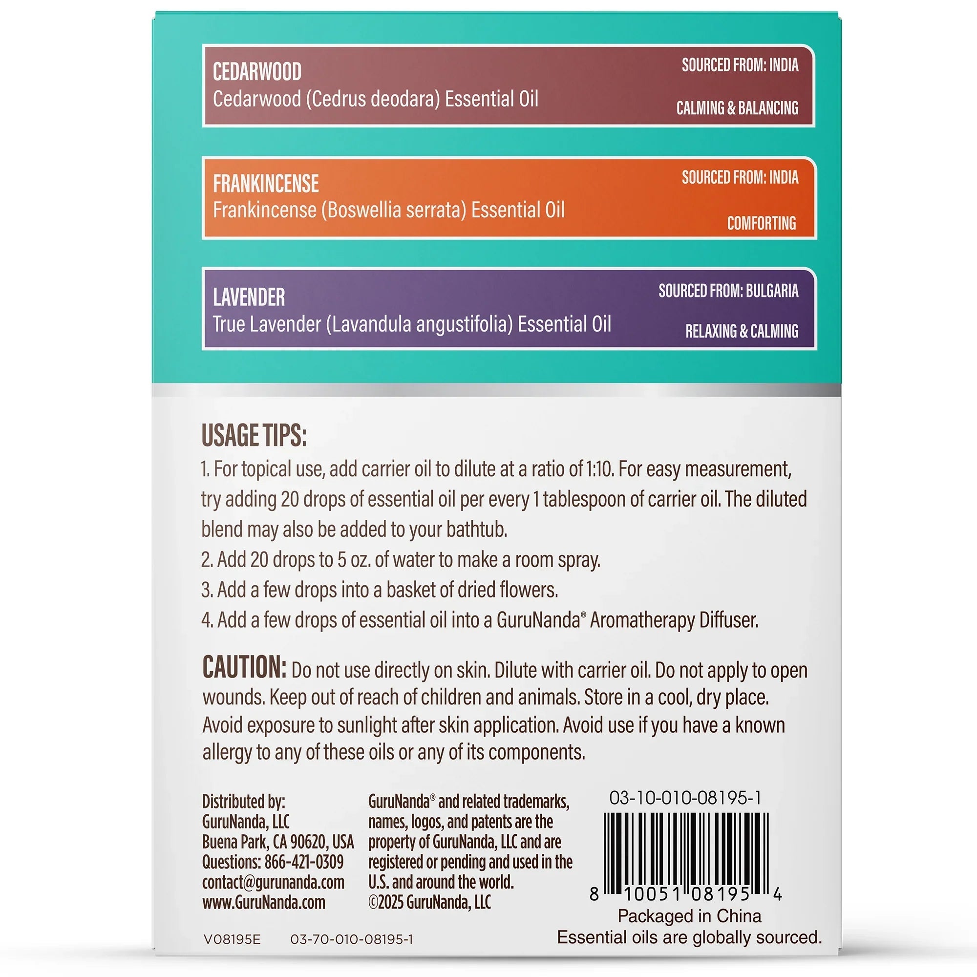 Sleep Essential Oils. 10 mL - 3-Pack
